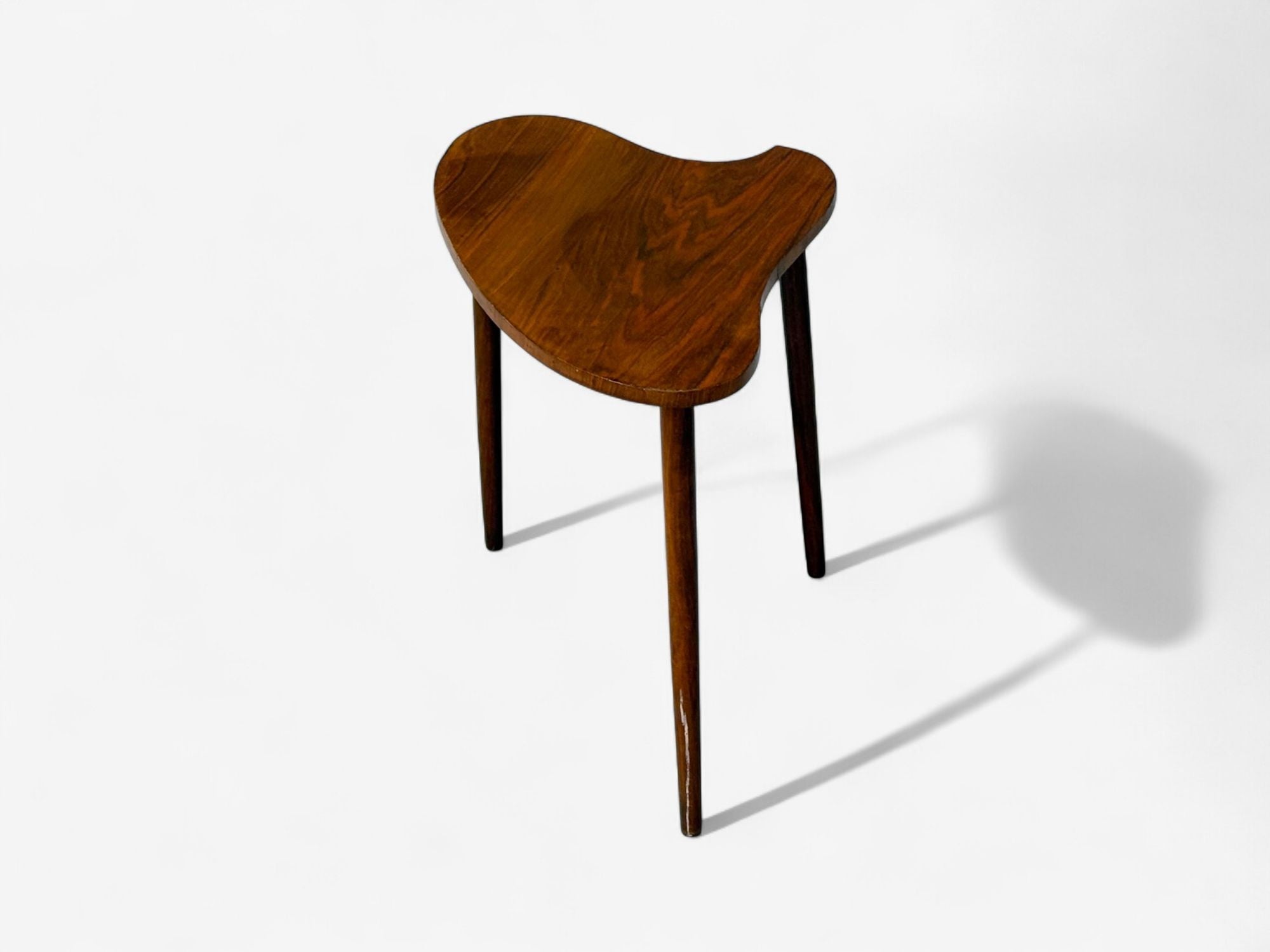 Danish Modern, Teak, Organic Form Side Table, Denmark, 1950s