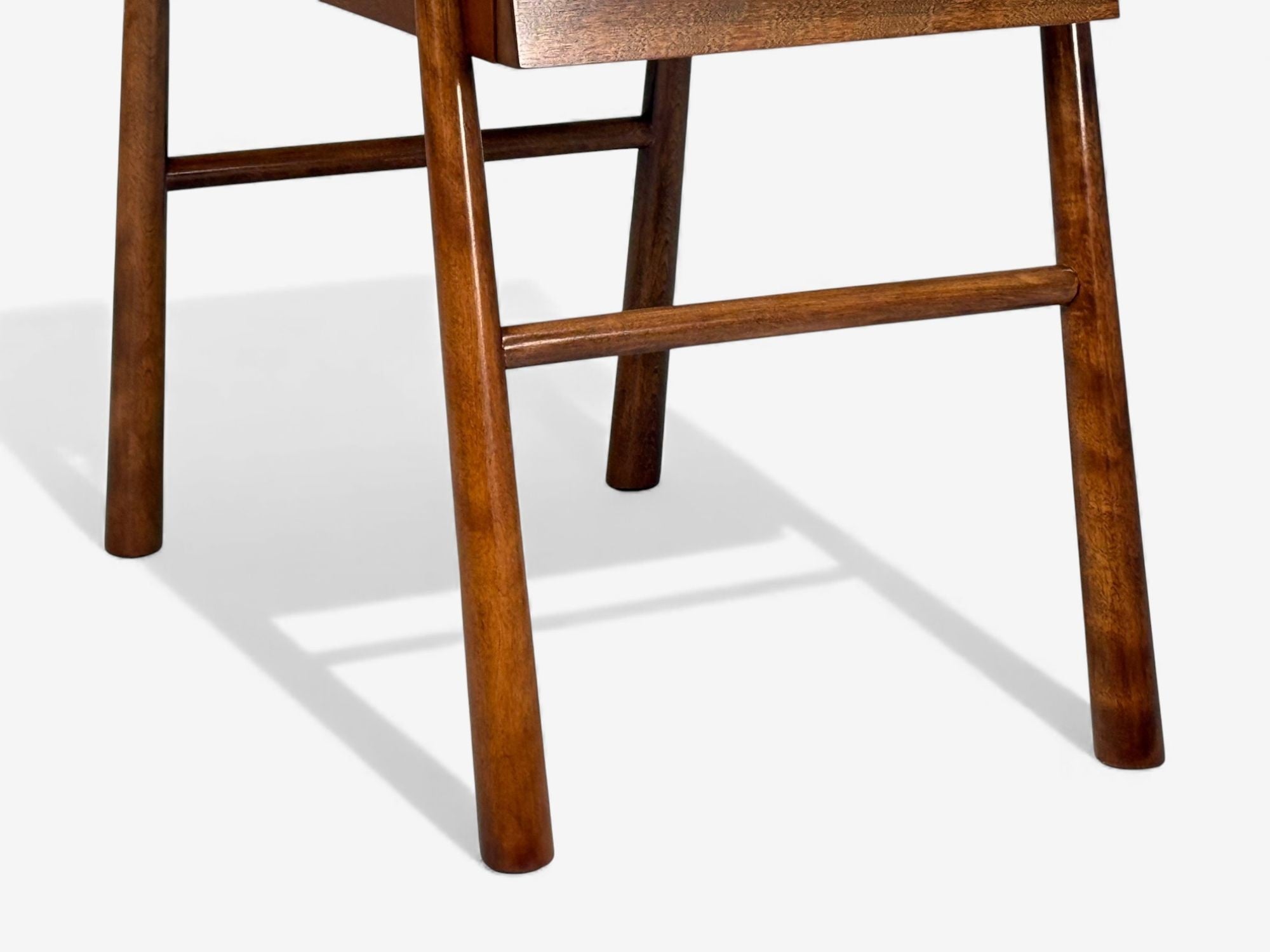 T.H. Robsjohn-Gibbings, American Modern, Mahogany, End Tables, USA, 1950s