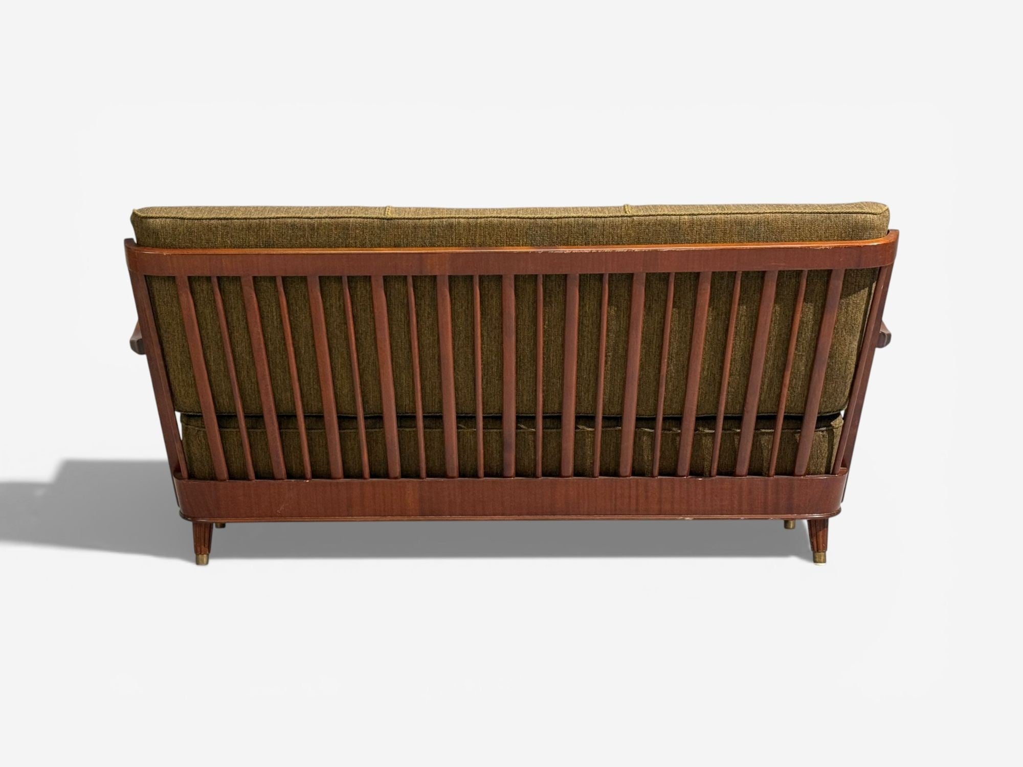 Svante Skogh, Sofa, Beech, Fabric, Sweden, 1940s