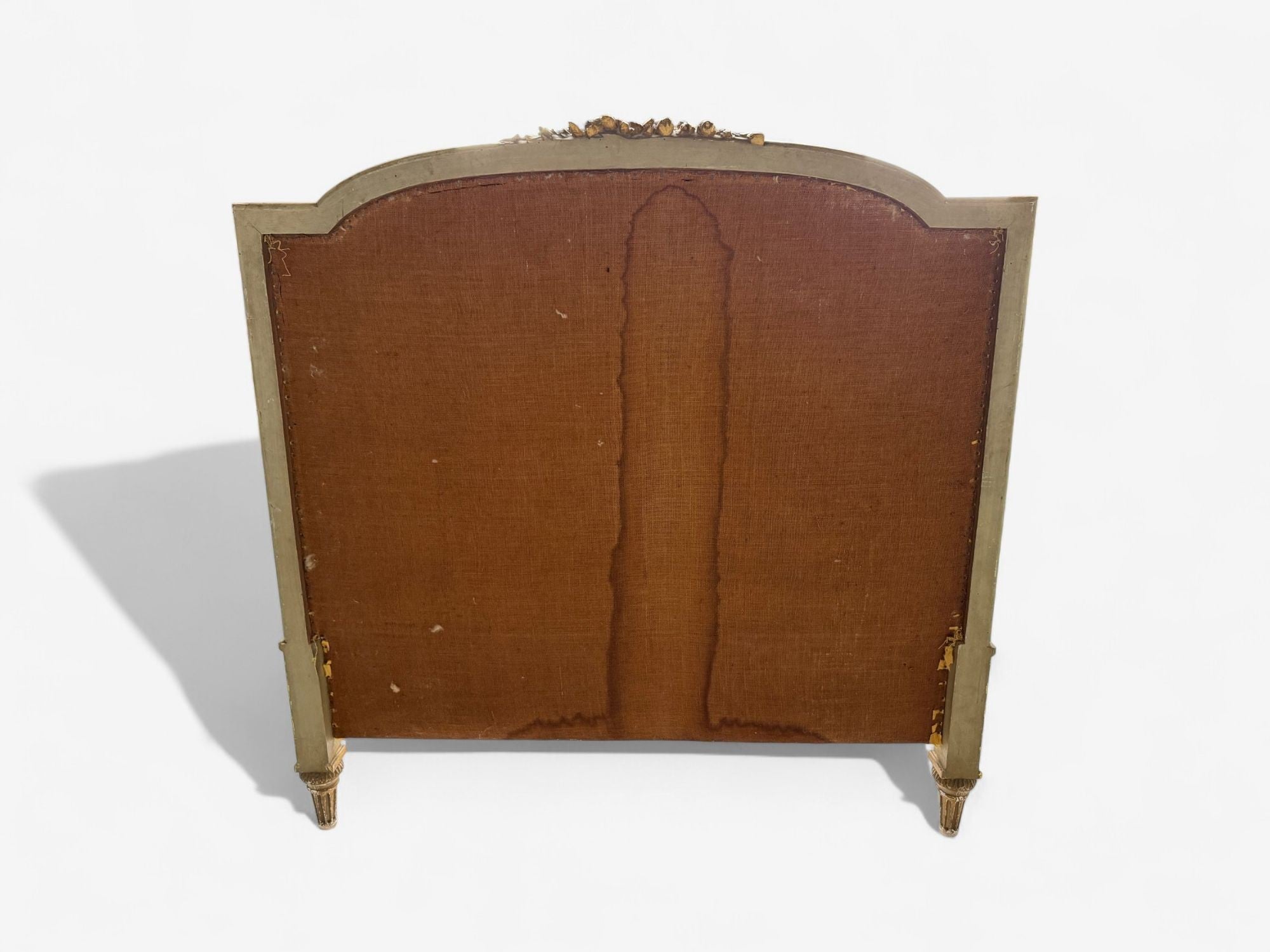 Neoclassical, Clayed Gilt, Carved Wood, Twin Bedframe, France, 1900s