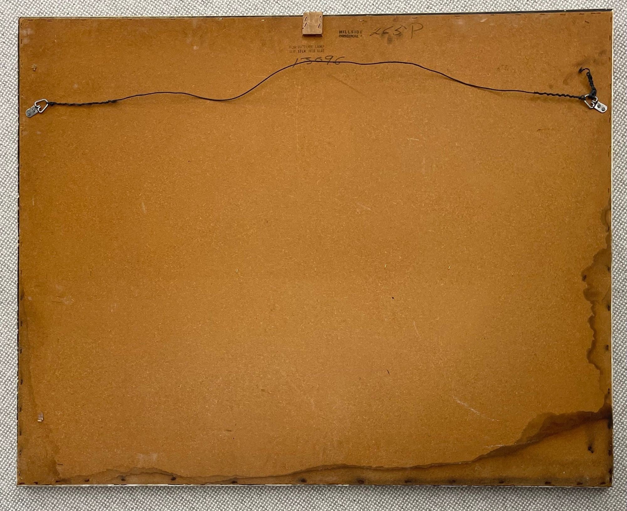 Palette Knife Oil Painting of Fishing Boats