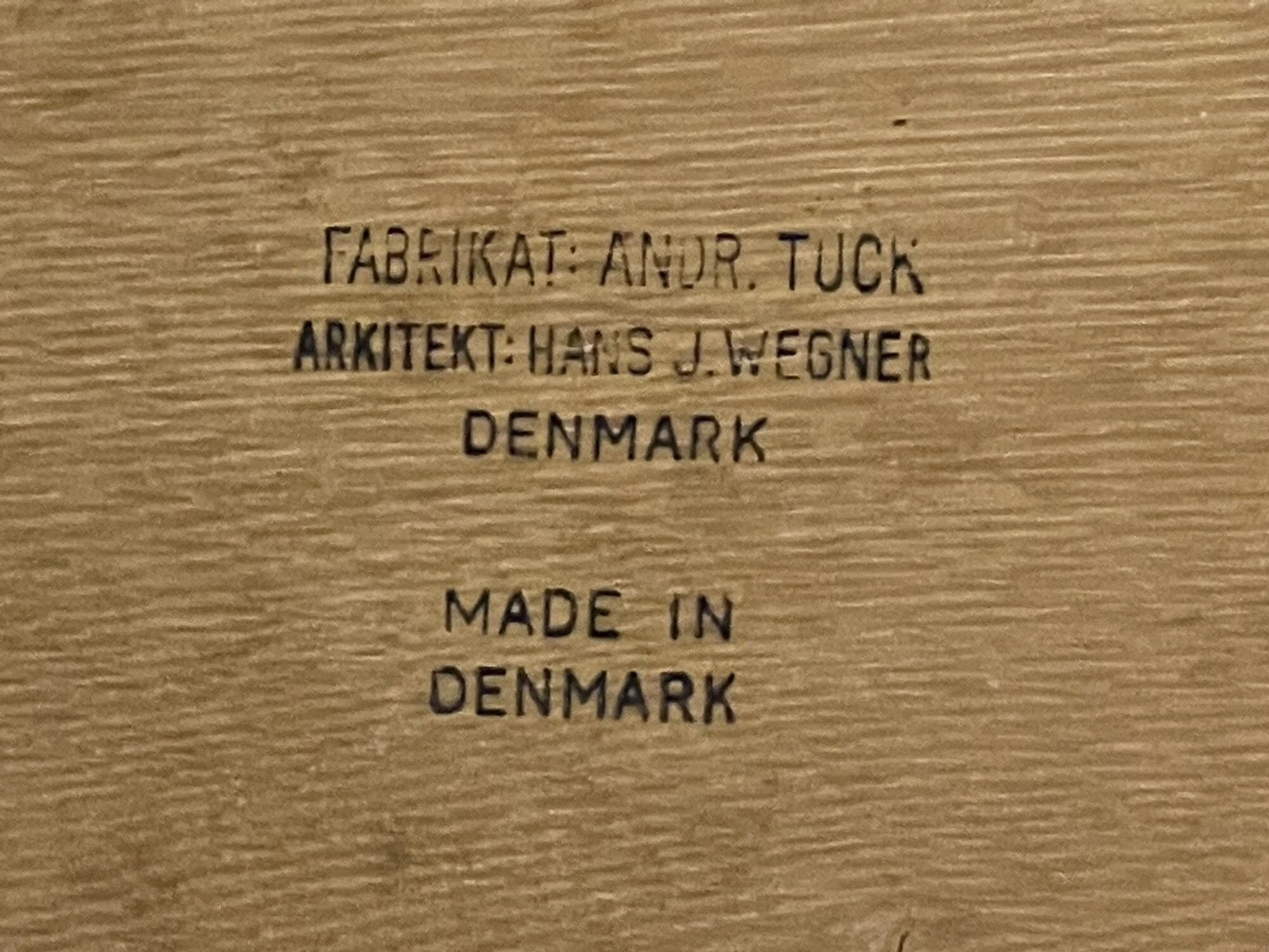 Mid-Century Modern Coffee Table by Hans Wegner, Oak, Hans J Wegner