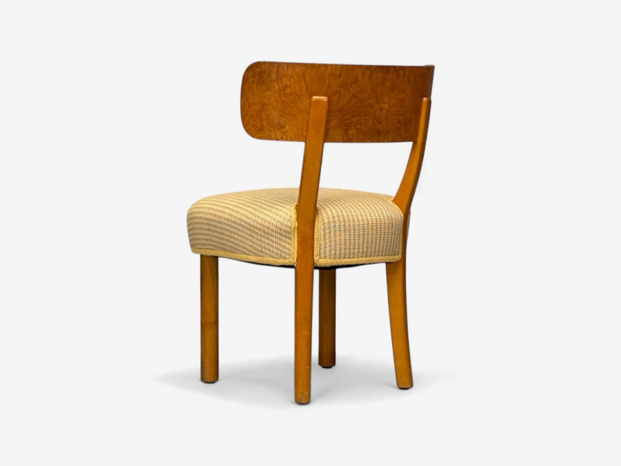 Axel Einar Hjorth, Nordiska Kompaniet, Birch, Rare Birka Chairs, Sweden, 1930s