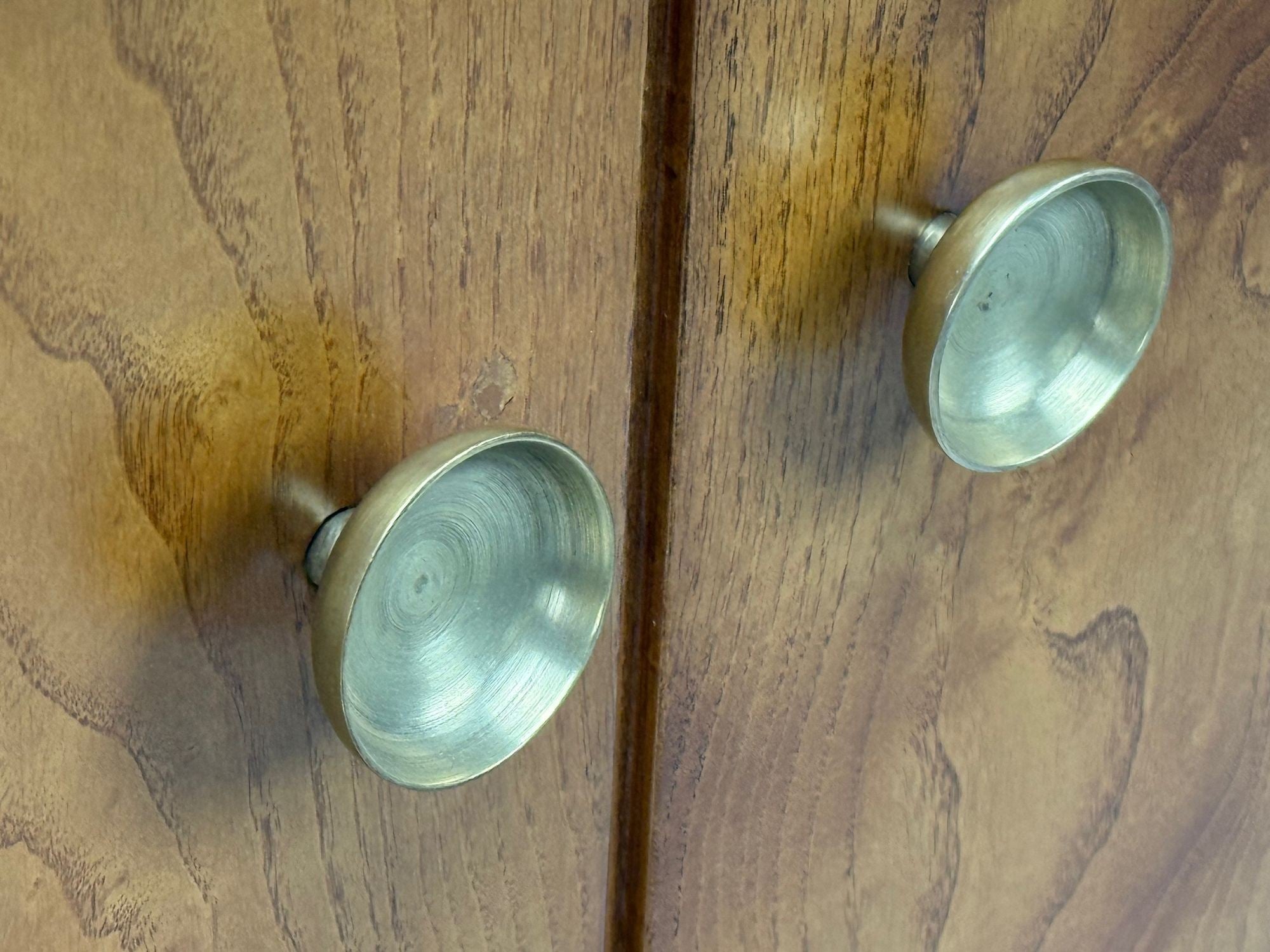 Paolo Buffa, Italian Modern, Cherrywood, Brass, Sideboard, Italy, 1950s
