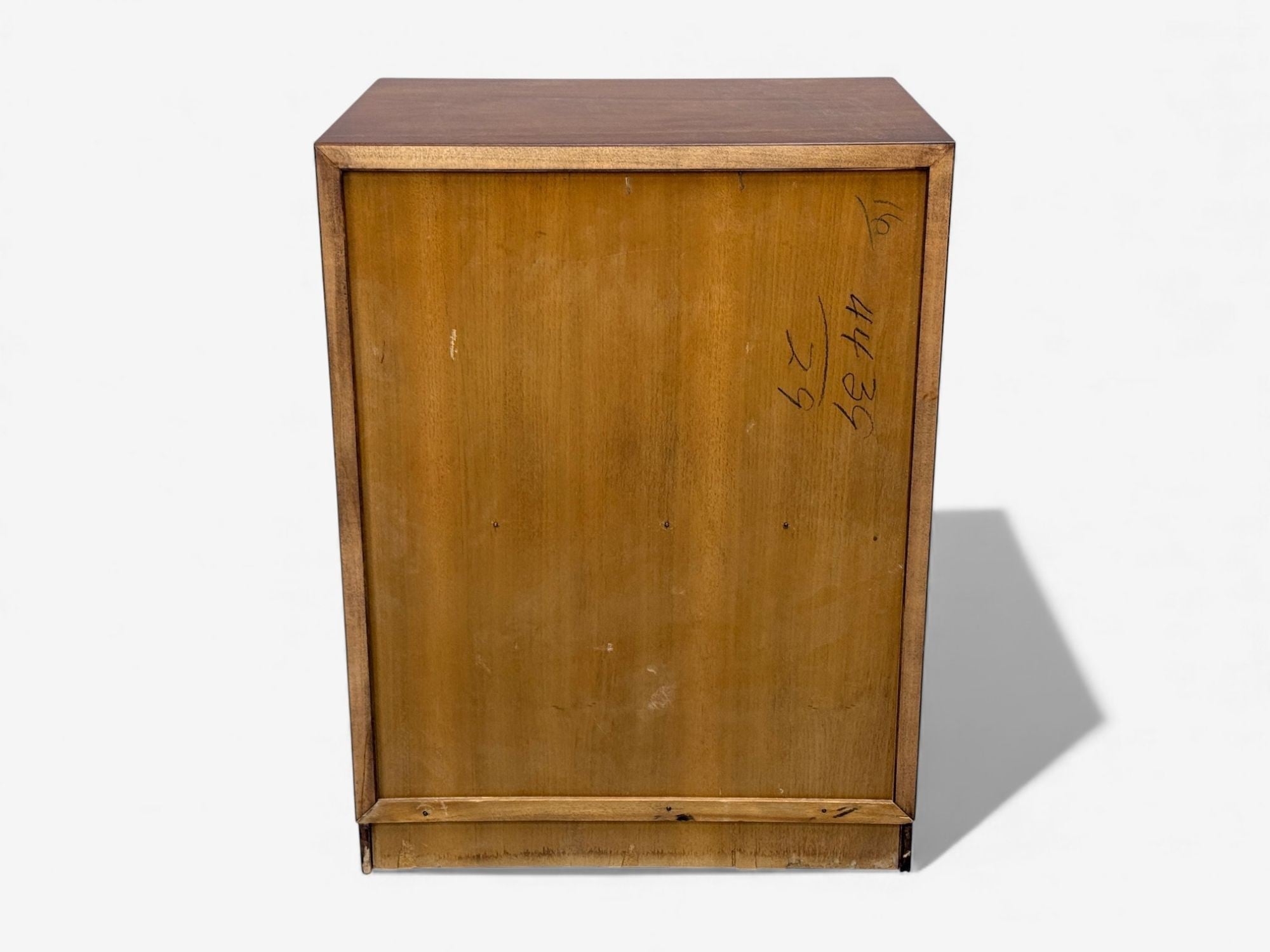 T.H. Robsjohn-Gibbings, American Modern, Walnut, Open Nightstands, USA, 1960s