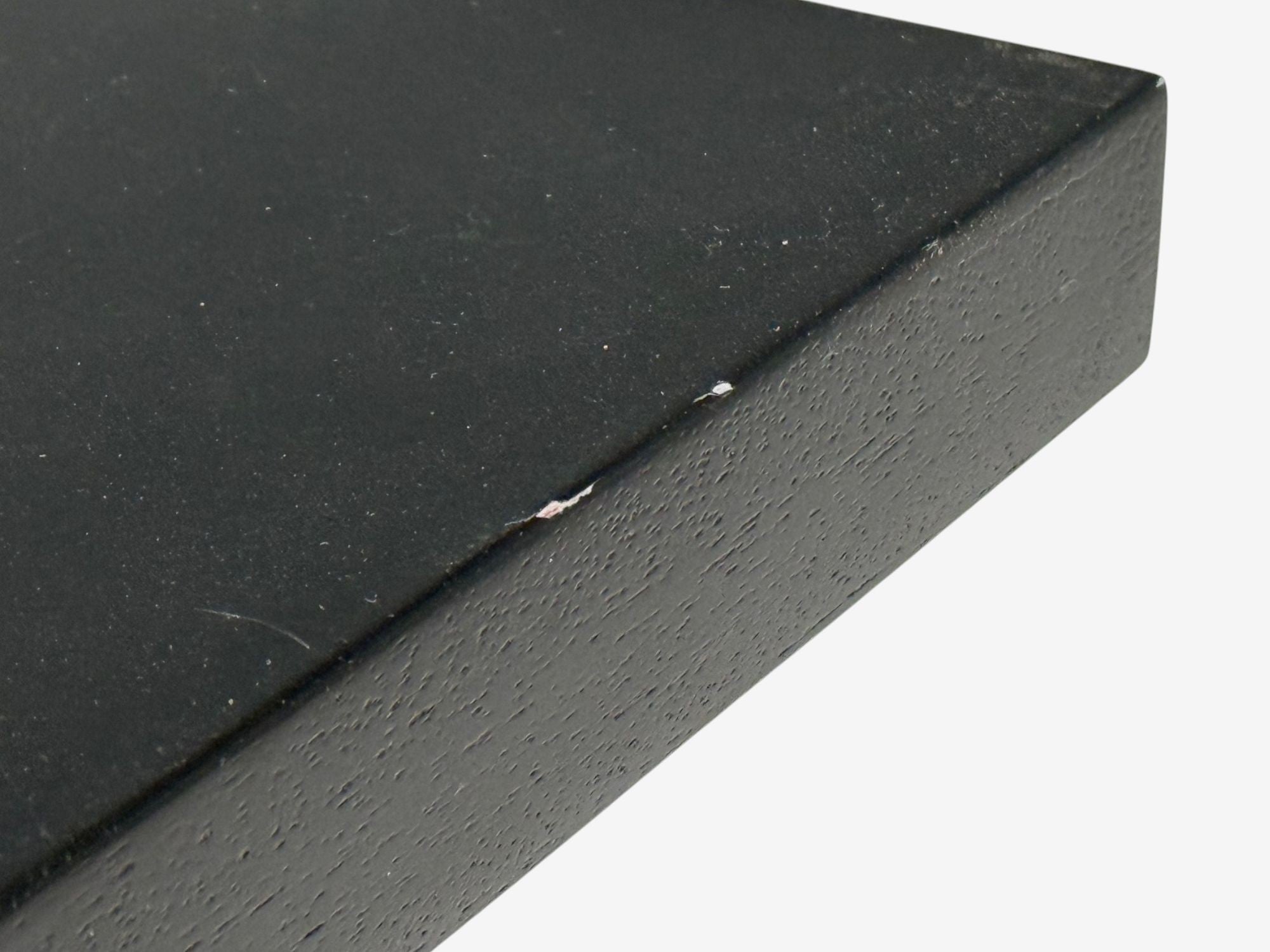 Ico Parisi Style, Ebonized Wood, Brass, Sculptural Side Tables, Europe, 1950s