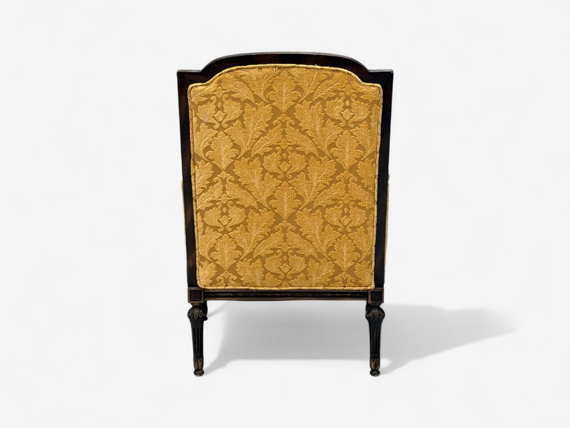 Louis XVI Style, Beige Fabric, Mahogany, Lounge Chairs, France, 1920s