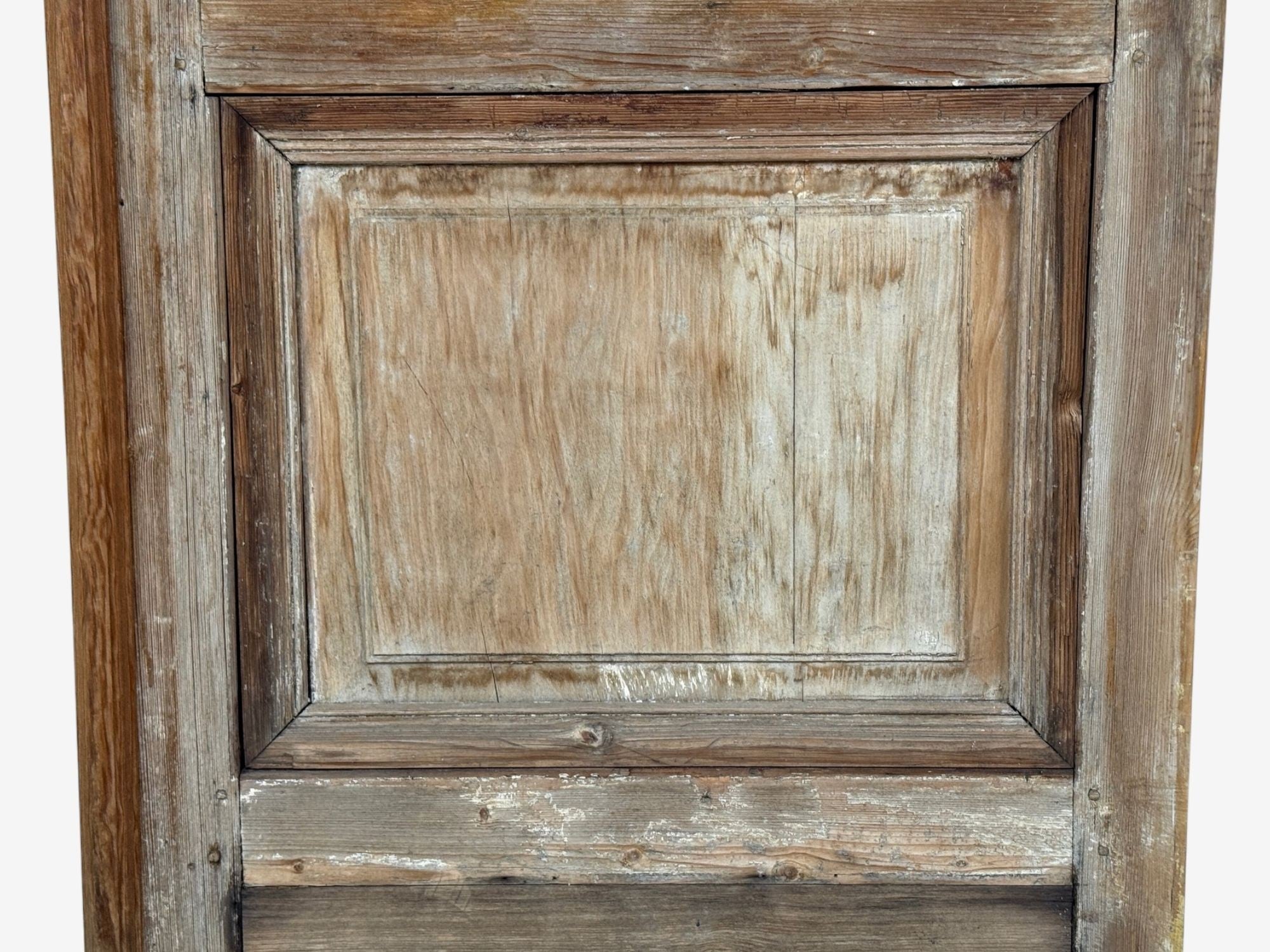 Neoclassical, Wood, Art Glass, Large Stained Glass Doors, Italy, 1930s