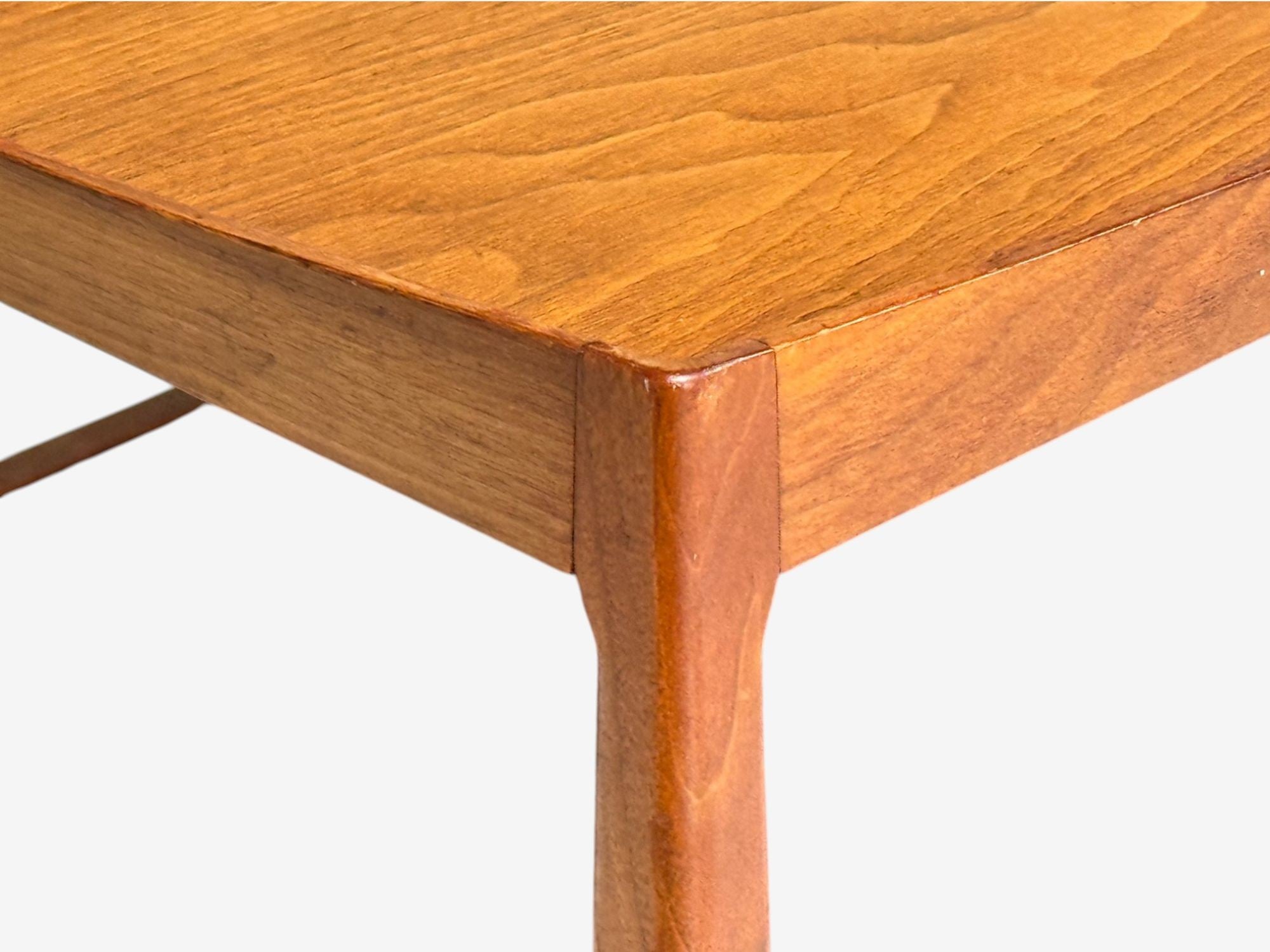 Heritage, American Modern, Walnut, Cane, End Tables, USA, 1960s