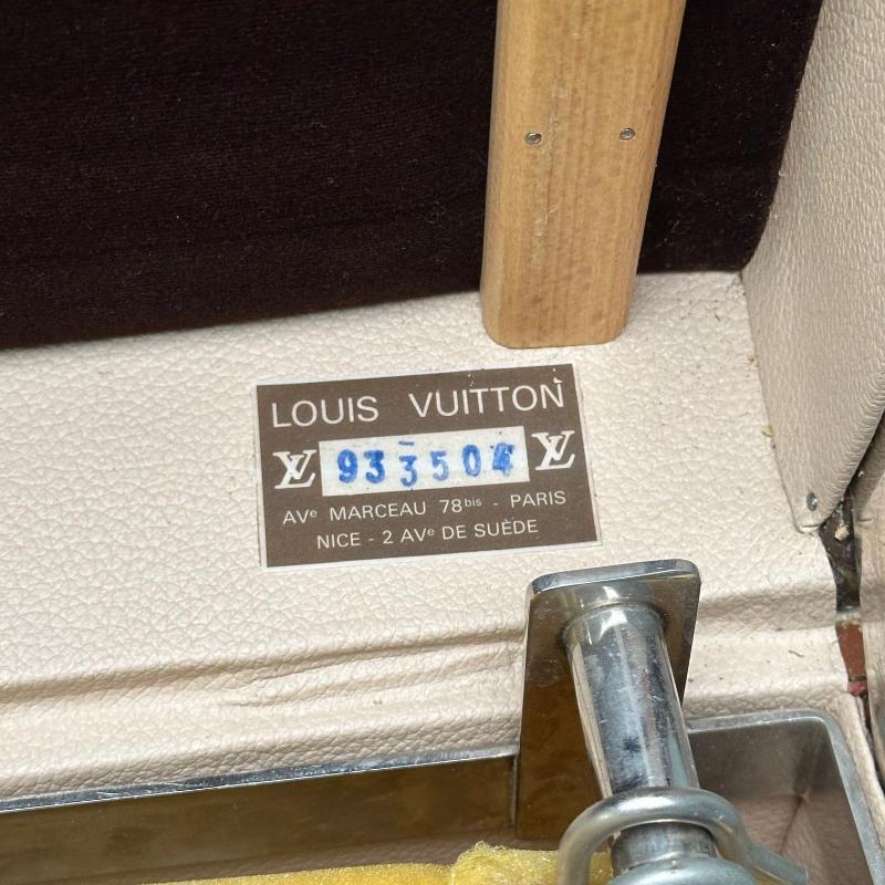 Louis Vuitton, Steamer Trunk, Monogram Canvas, Leather, Special Order