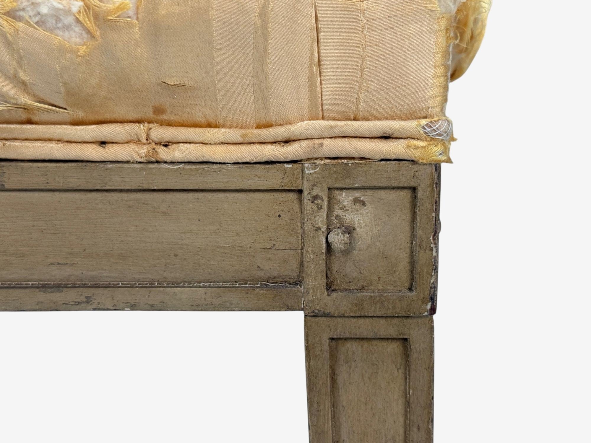 L. Alavoine & Cie, Louis XVI Style, Wood, Fabric, Dining Chairs, France, 19th C.