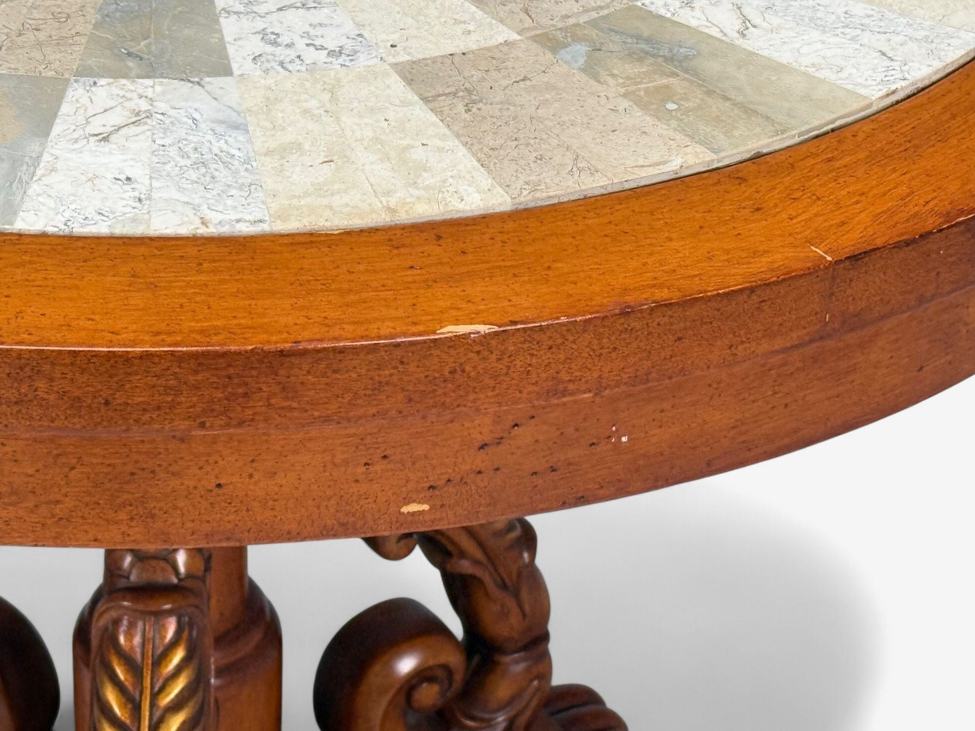 Regency Style, Pine, Stone, Accent Tables, USA, 20th c.