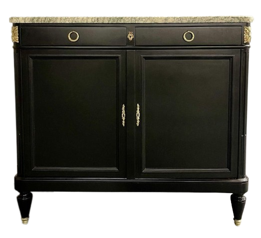 Hollywood Regency Style Commode, Chest, or High Board, Louis XVI, Bronze, French