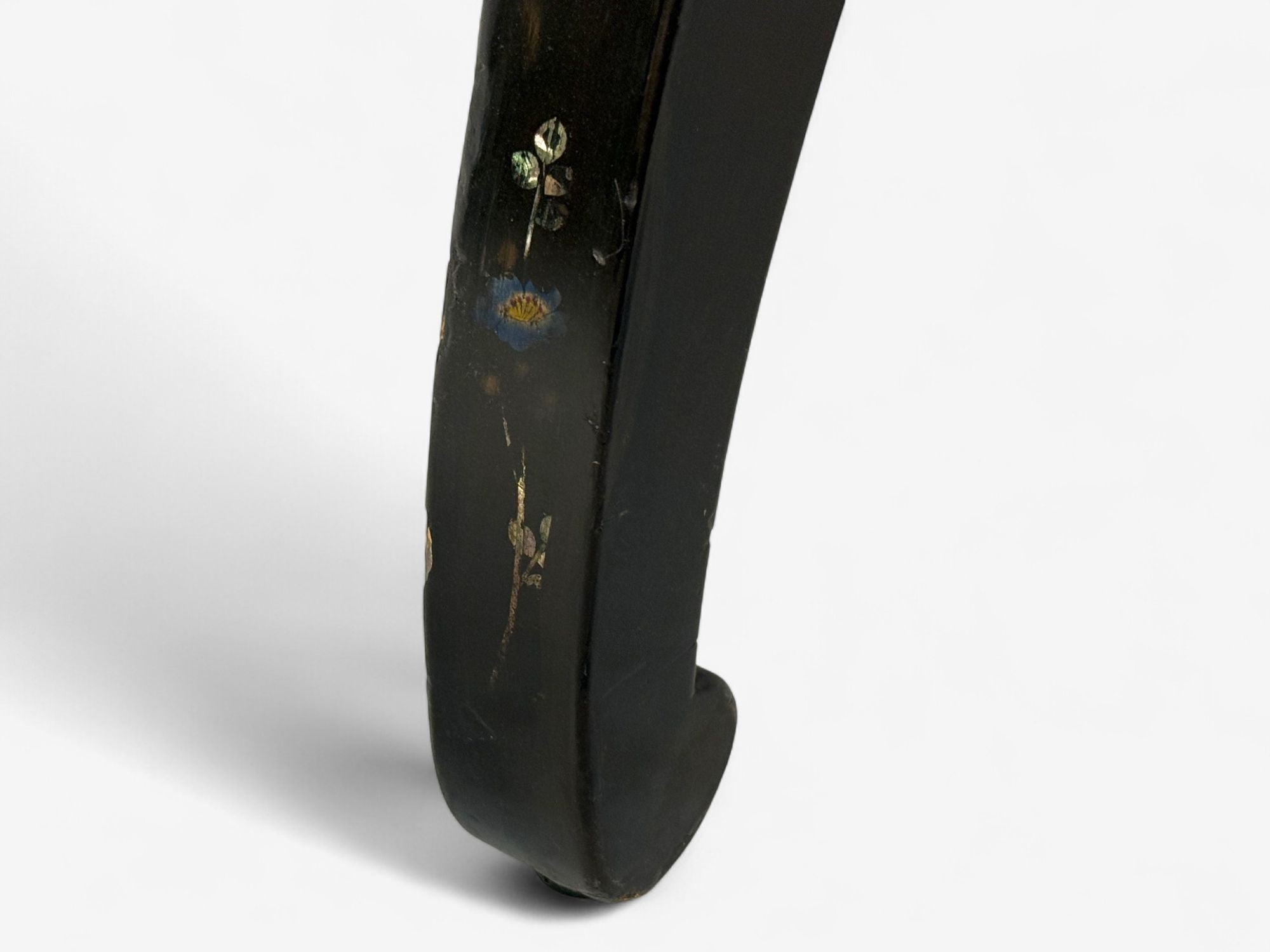 Chinese Export, Ebonized Wood, Mother-of-Pearl, Center Table, China, 1900