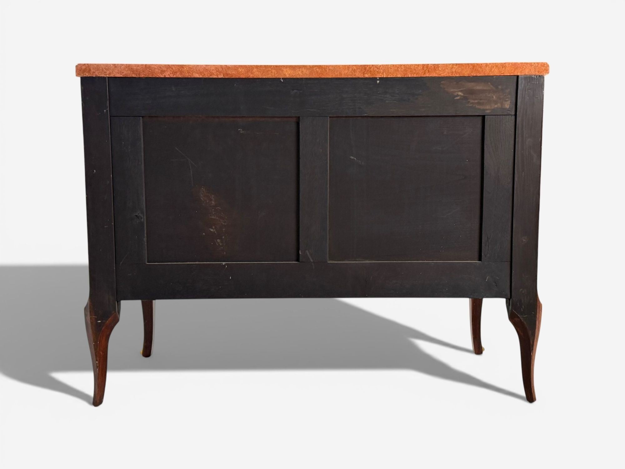 Louis XVI, Commode, Bronze, Parquetry, Faux Marble, France, 20th c.