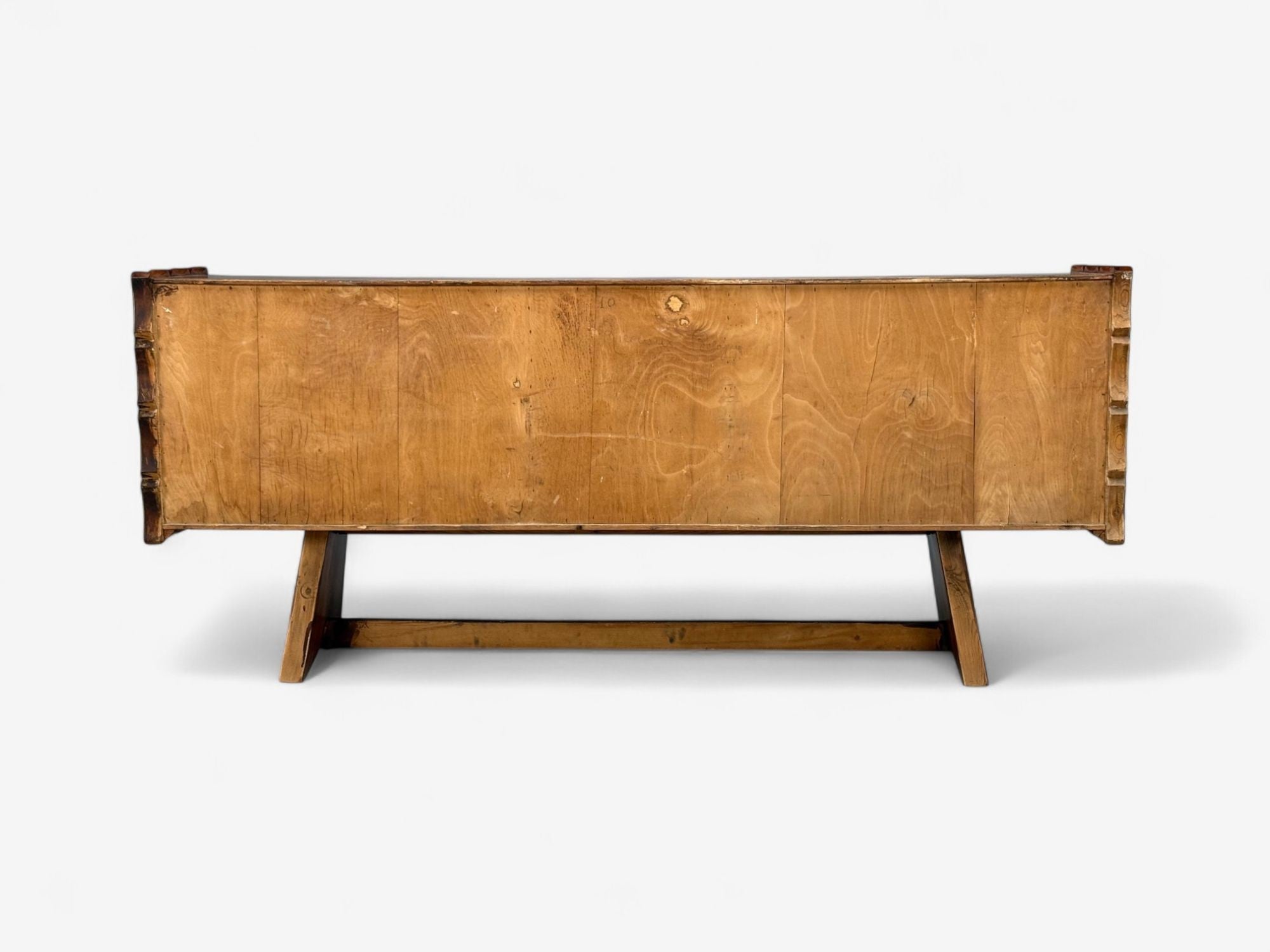 Paolo Buffa, Italian Modern, Cherrywood, Brass, Sideboard, Italy, 1950s