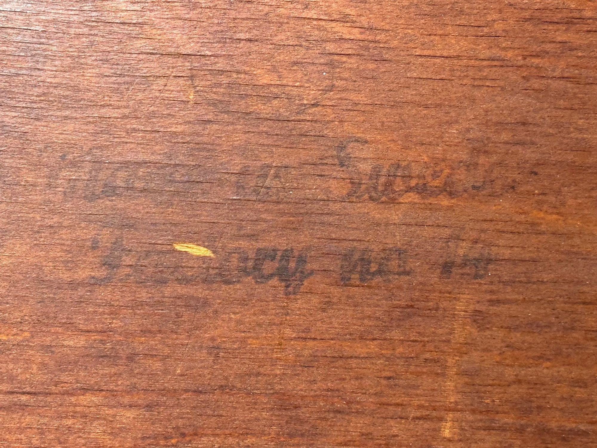 Edmond J Spence, Swedish Modern, Maple, Rare Wave Nightstands, 1950s