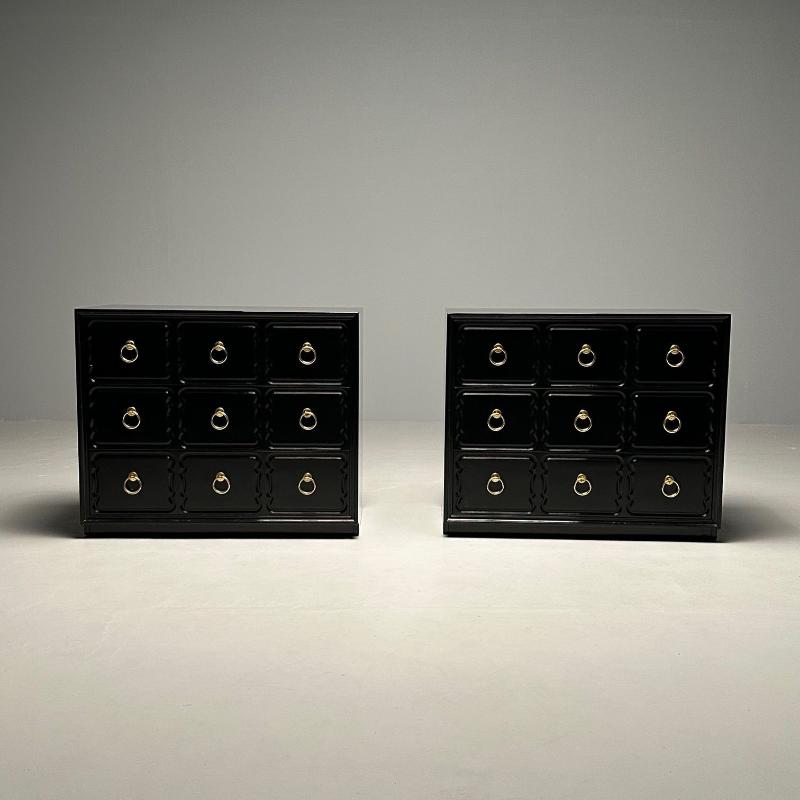 Pair of Dorothy Draper for Heritage Espana Chests / Commodes, Mid Century Modern