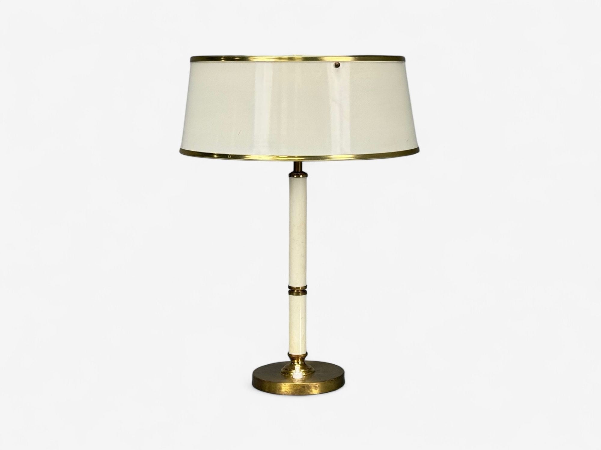 Boréns Borås, Brass, Metal, Table Lamp, Sweden, 1950s