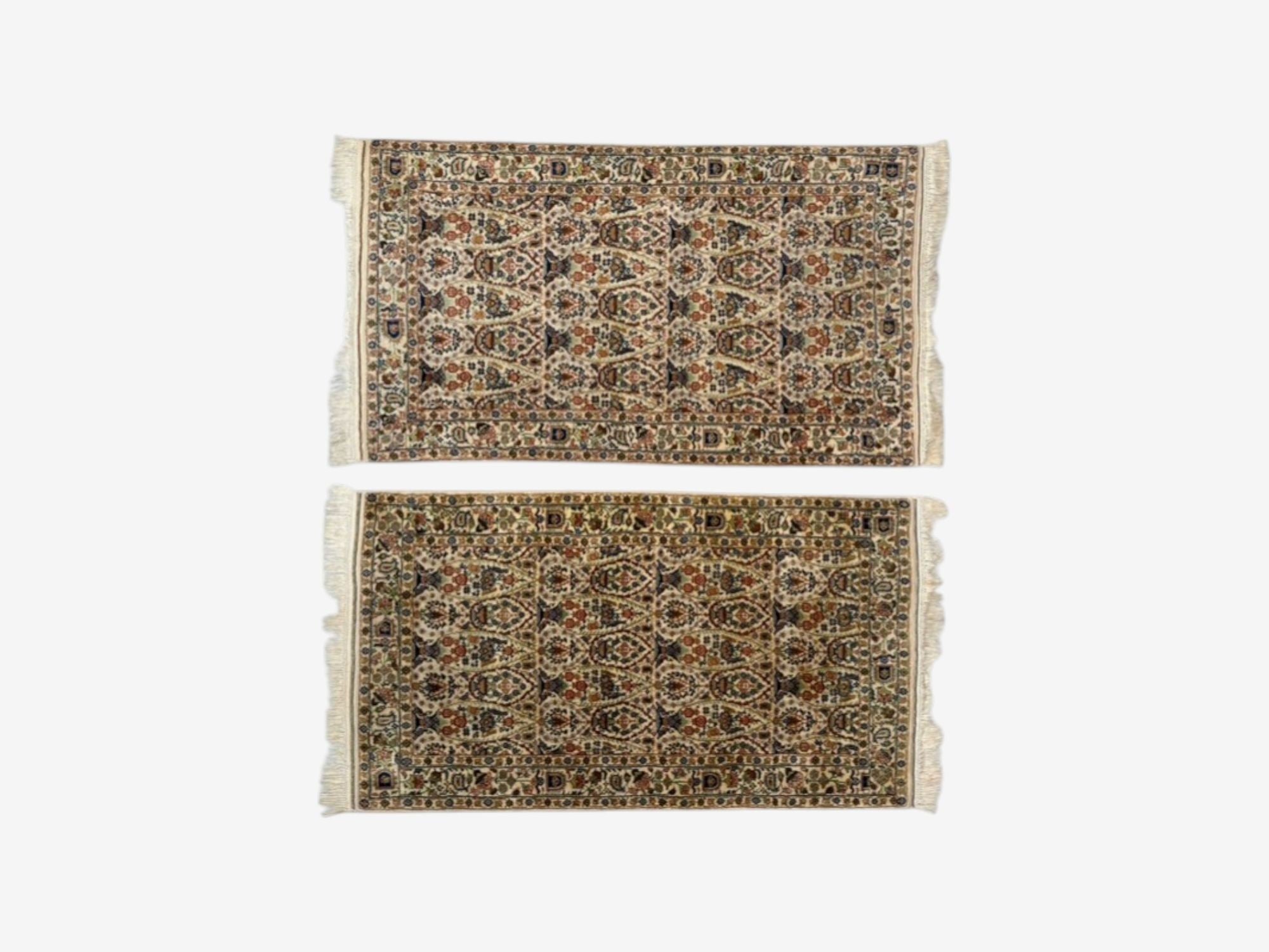 Traditional, Handwoven, Indian Wool Carpets, India, 1960s