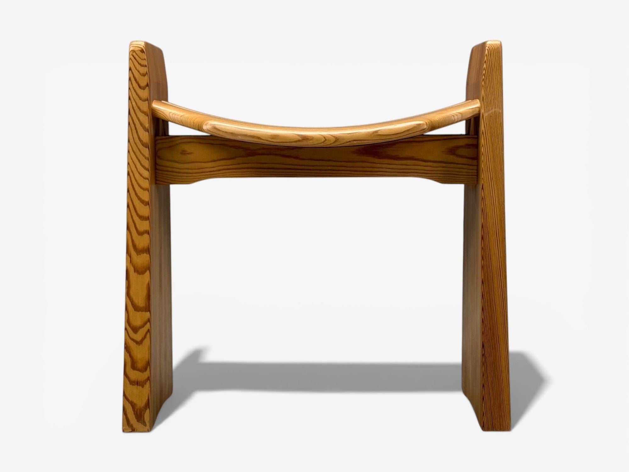 美品 1969年発表 スウェーデン Jonte スツール G・Marklund Gilbert Marklund, Jonte Stool, Pine, Sweden, 1960s