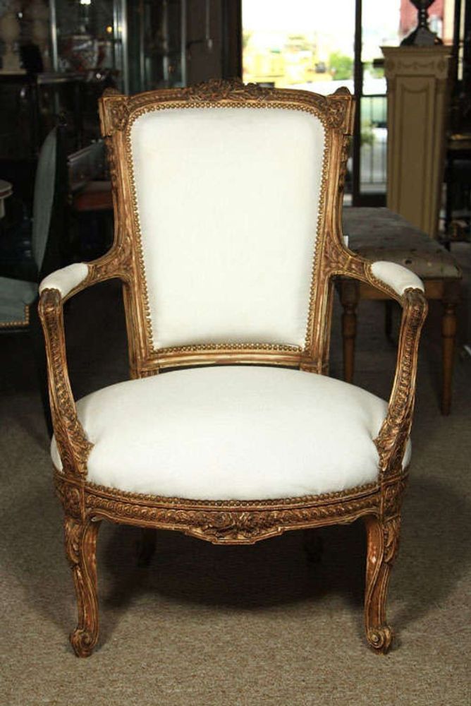 Pair of Stamped Maison Jansen Armchairs