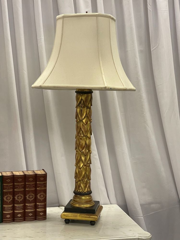 Maison Jansen Table Lamps, Fleur de Lis, Mid-Century Modern, France, 1950s