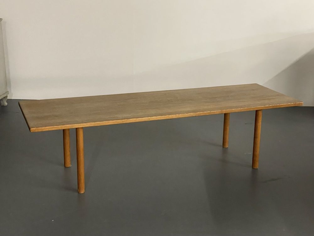 Mid-Century Modern Coffee Table by Hans Wegner, Oak, Hans J Wegner