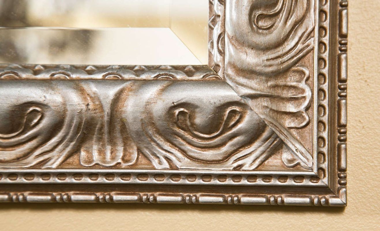 Pair of Silver Gilt Mirrors Manner of Maison Jansen