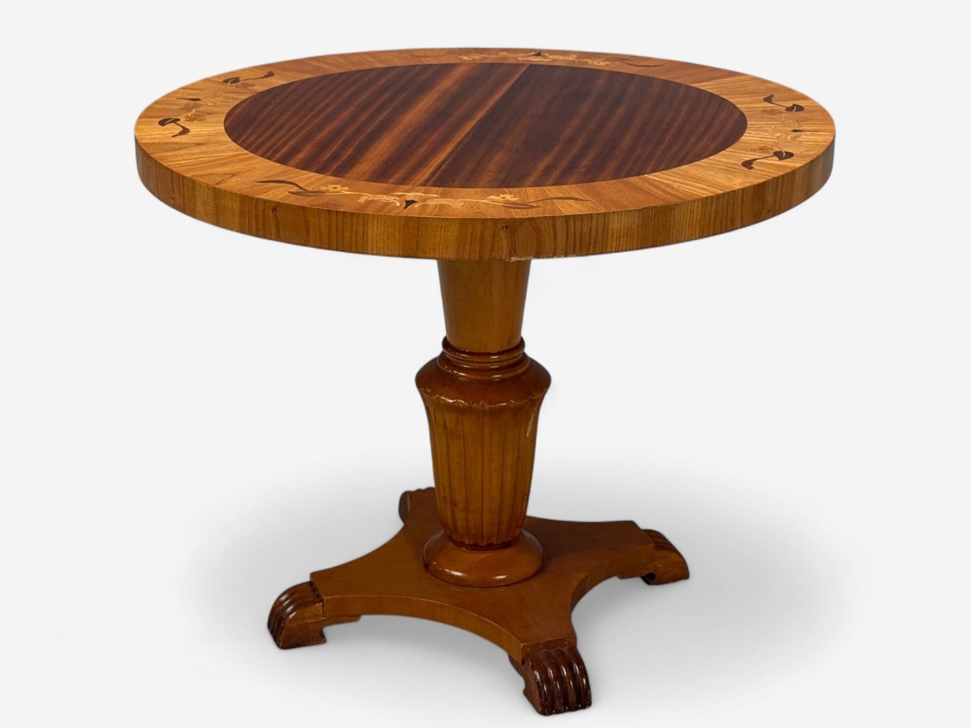 Swedish Art Deco, Marquetry Inlay, Wood, Center Table, Sweden, 1930s