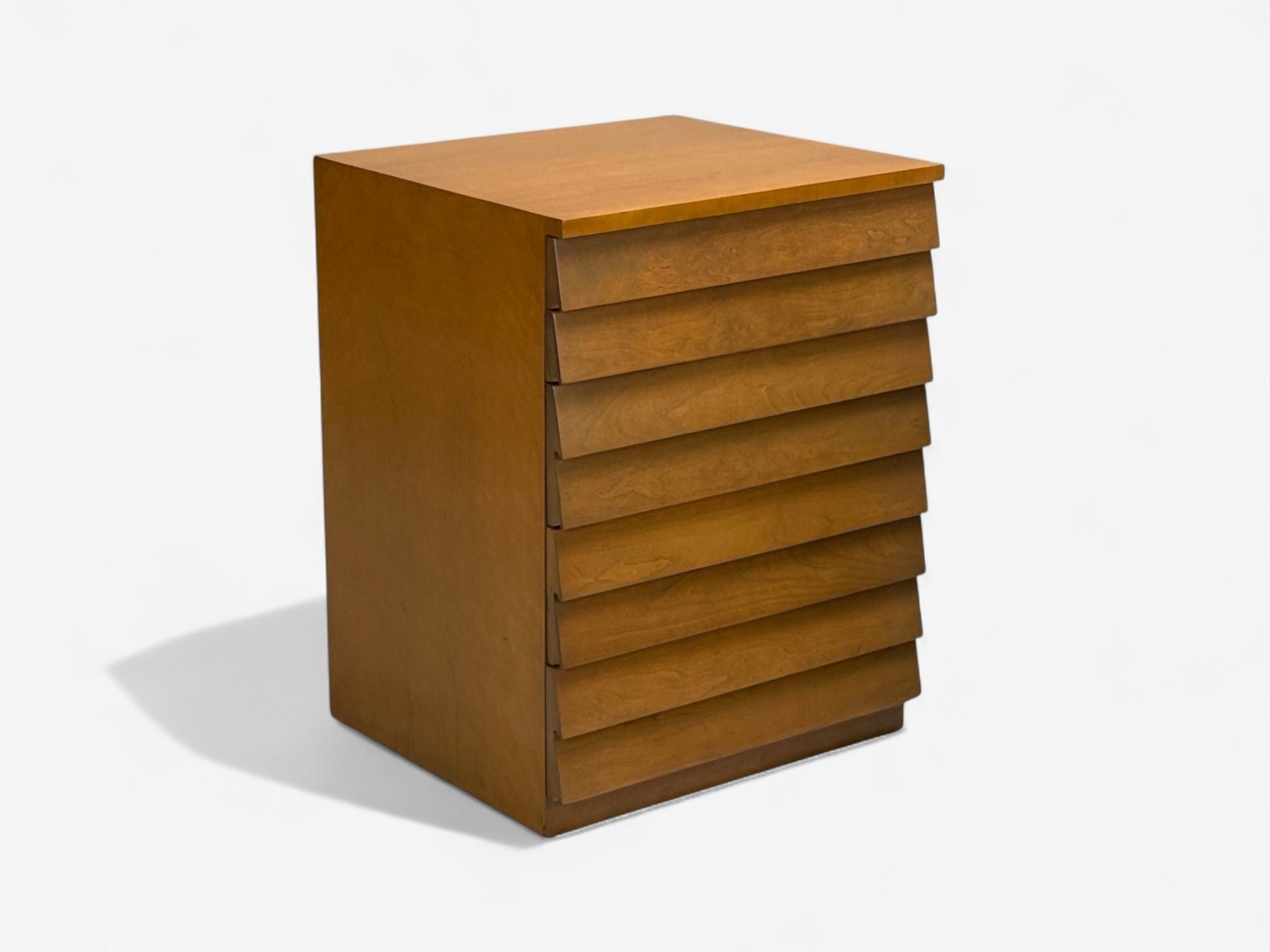 T.H. Robsjohn-Gibbings, American Modern, Maple, Nightstands, USA, 1960s