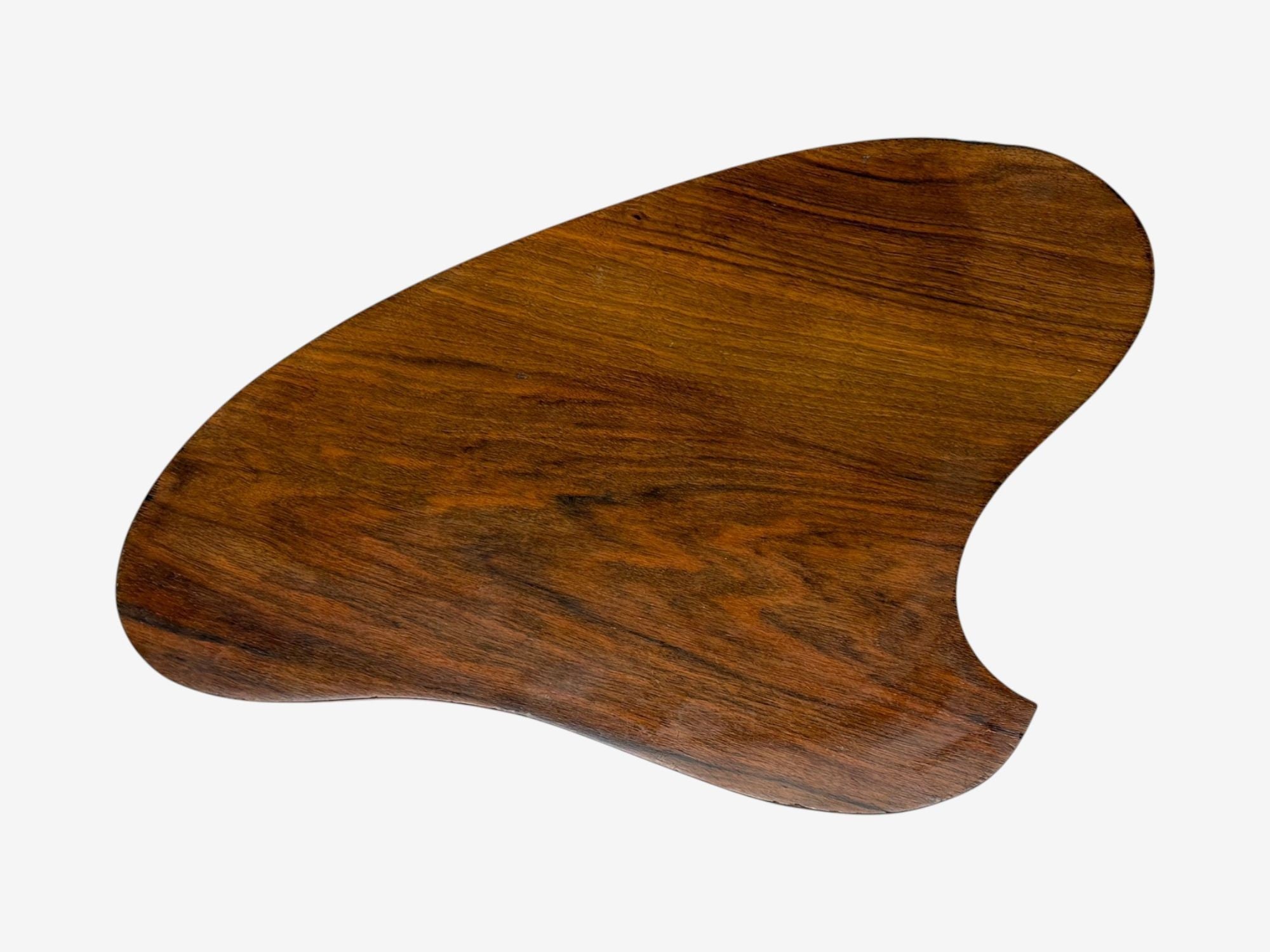 Danish Modern, Teak, Organic Form Side Table, Denmark, 1950s