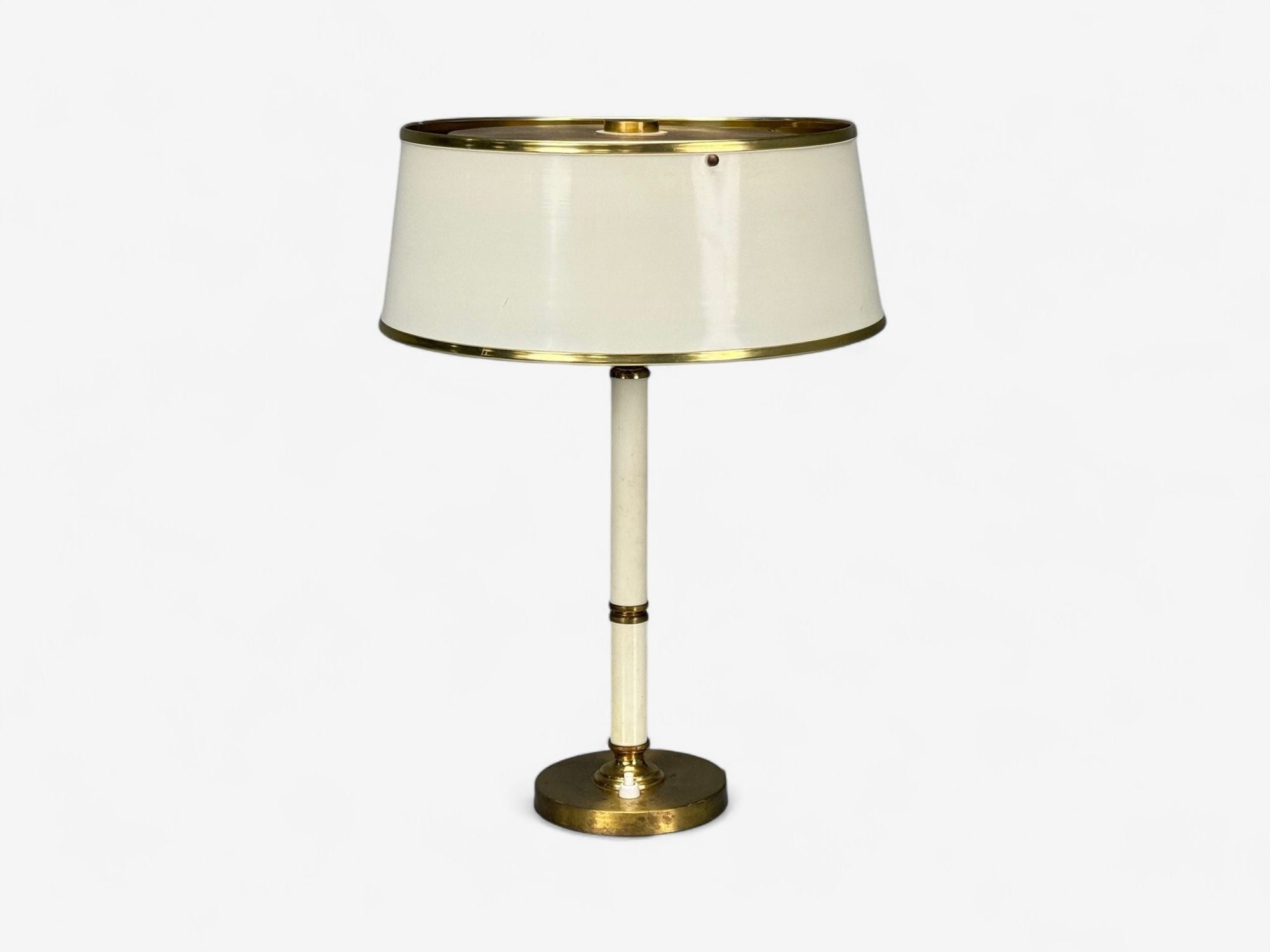 Boréns Borås, Brass, Metal, Table Lamp, Sweden, 1950s