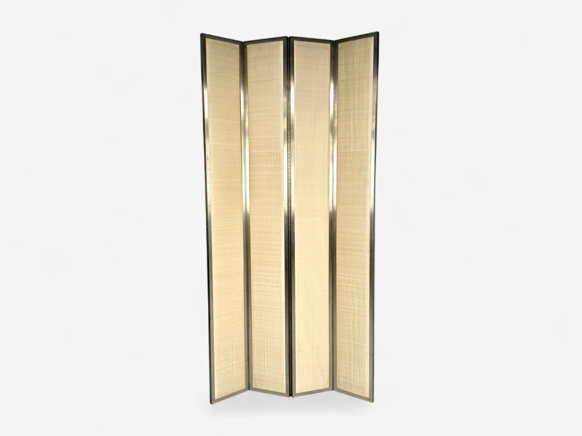 Mark Hampton, Steel, Fabric, Modern Room Dividers, USA c. 1980s