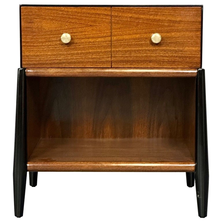 Mid Century Modern Nightstand, End Table, West Michigan Furniture Co Frank Metz