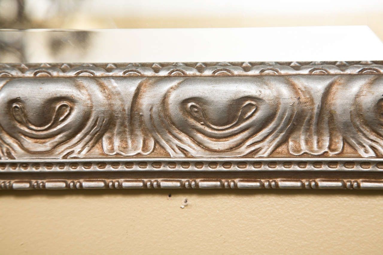 Pair of Silver Gilt Mirrors Manner of Maison Jansen