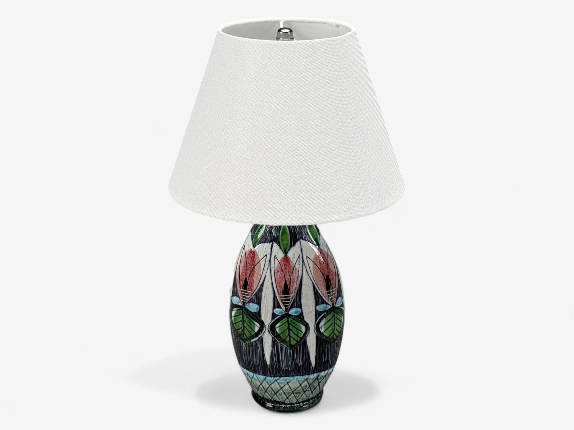 Tilgmans Keramik, Swedish Modern, Ceramic, Table Lamp, Sweden, 1960s