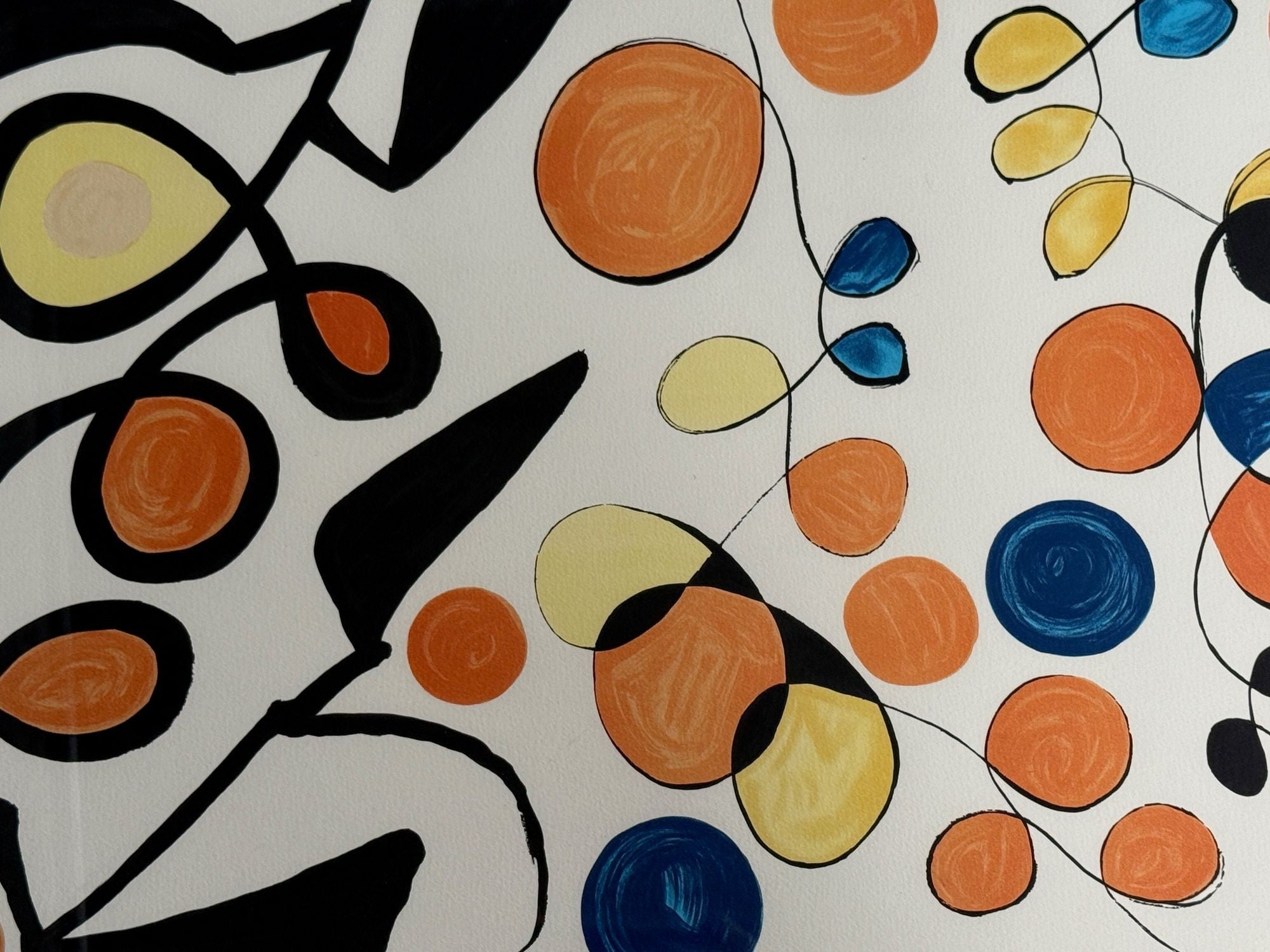 Alexander Calder, "Spring Carnival" Authentic Lithograph, 1969