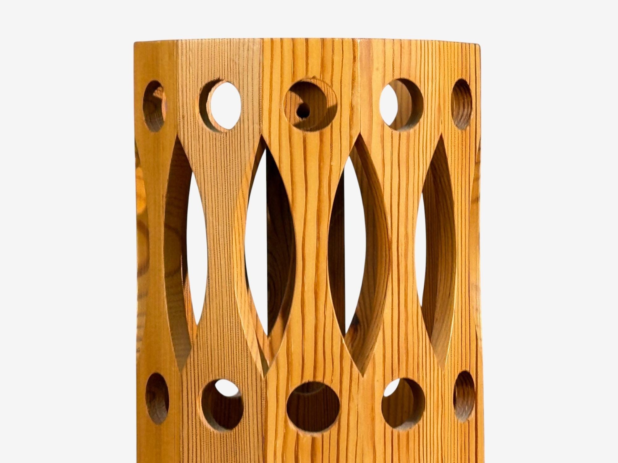 L.O. Nilsson, Swedish Modern, Table Lamp, Pine, Sweden, 1930s