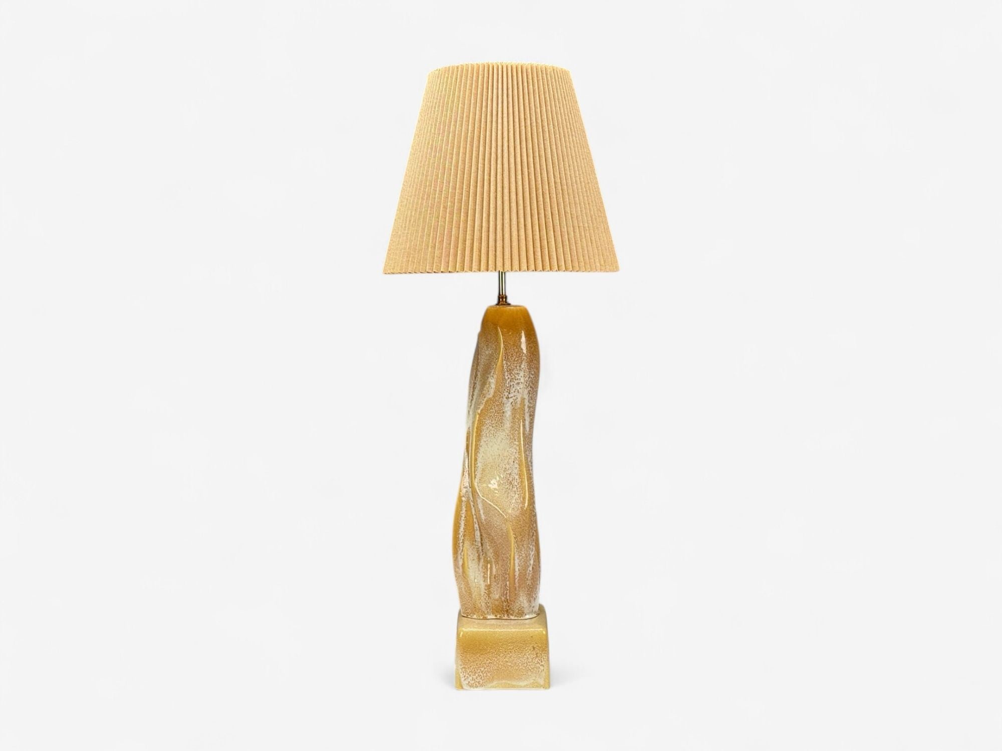 Yasha Heifetz Style, Ceramic, Abstract Table Lamps, USA, 1960s