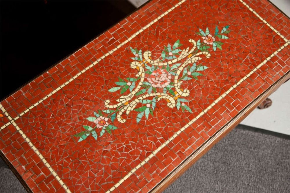 Micromosaic Tile Coffee Cocktail Table