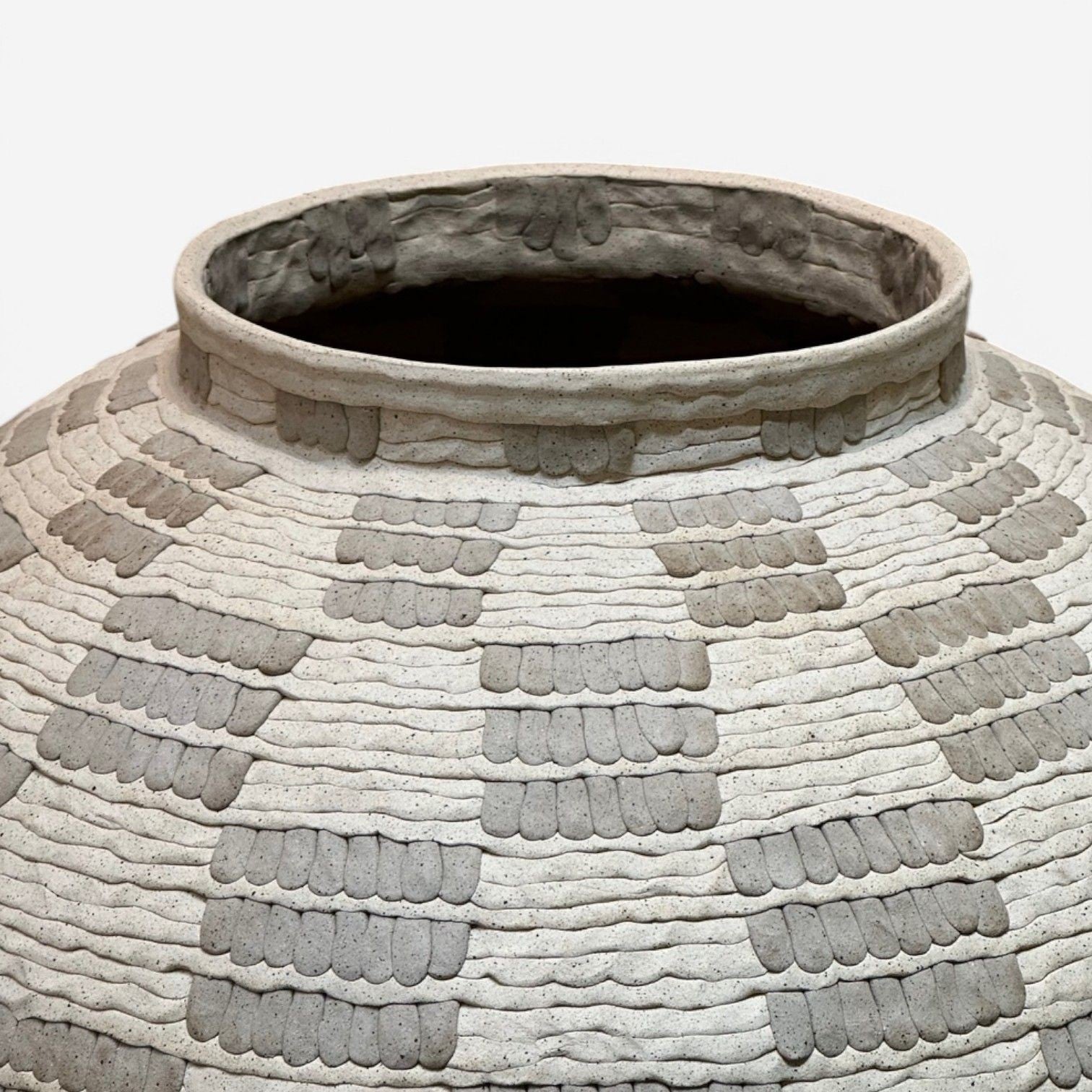 Yoonjee Kwak, Contemporary, Monumental Ceramic Moon Jar, South Korean, 21st C.