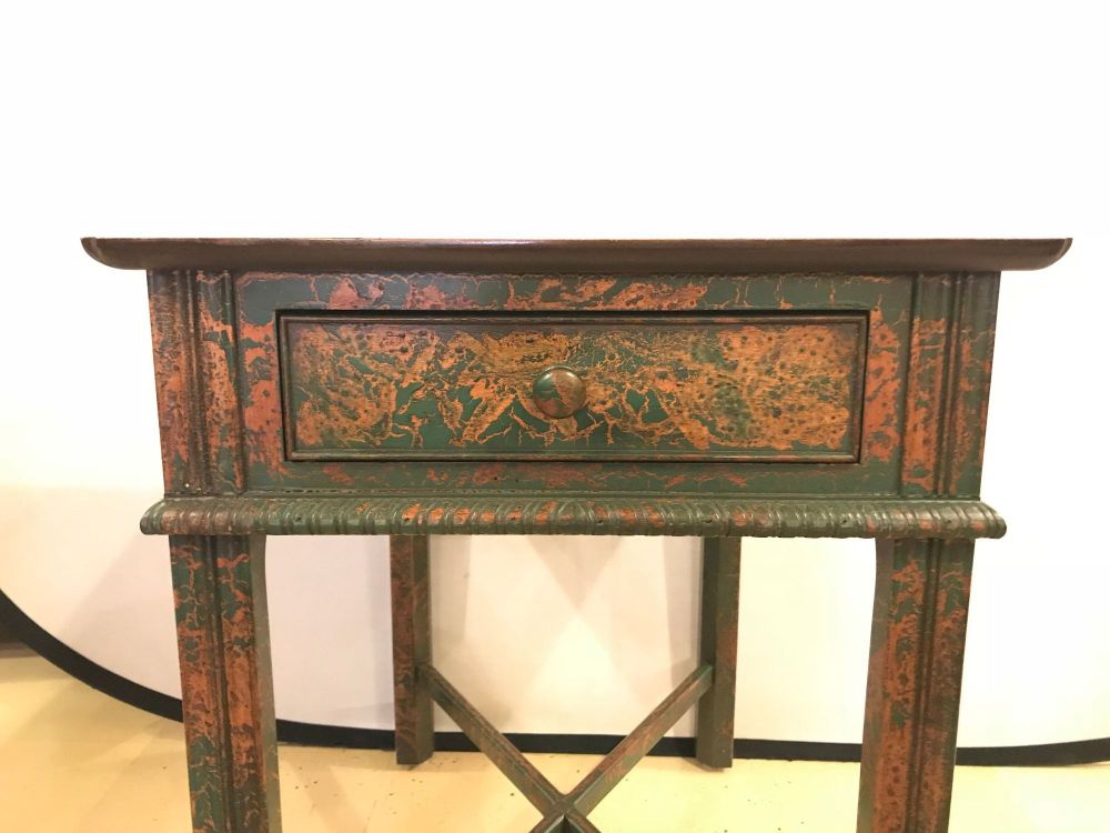Chinoiserie Decorated End Table by South Hampton Furniture