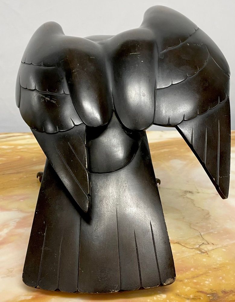 Eagle Sculpture Made by Zai Wang