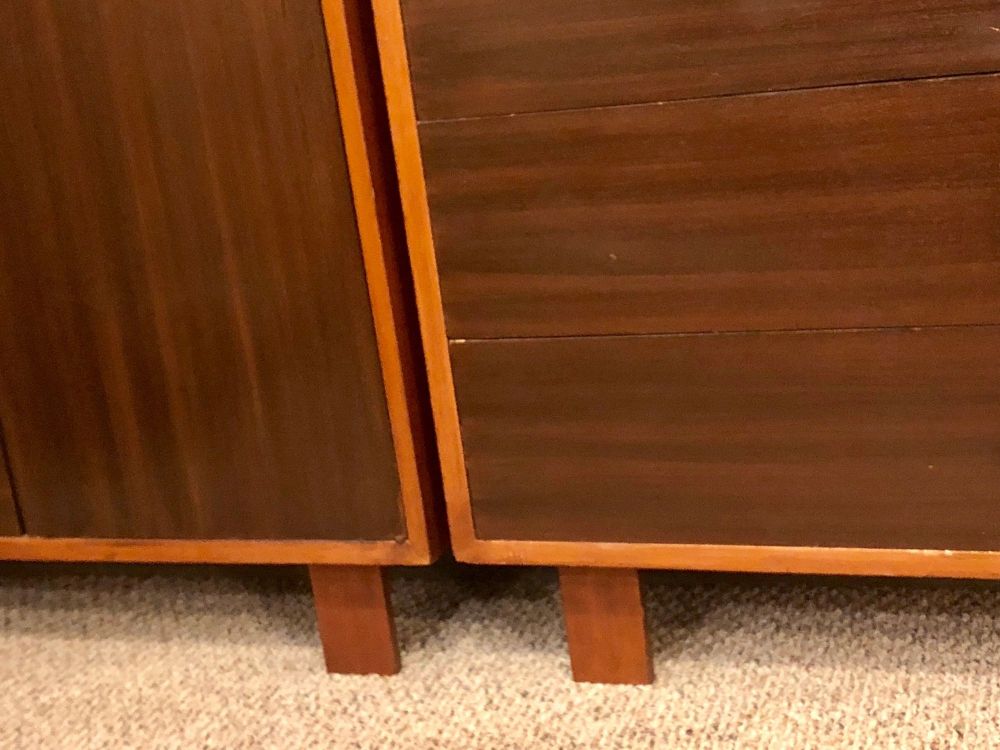 Pair of George Nelson Design for Herman Miller Chests / Dressers / Commodes