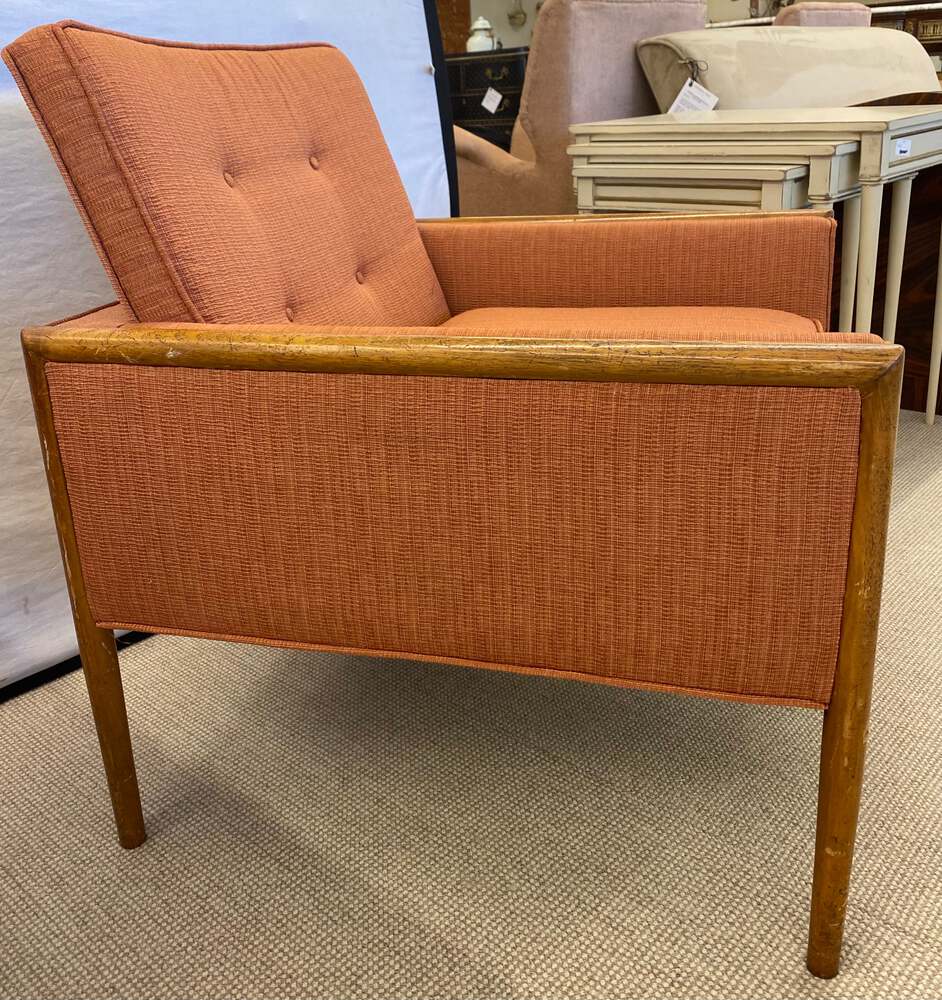 Pair of Mid-Century Modern Lounge Chairs, American, Walnut, 1960s