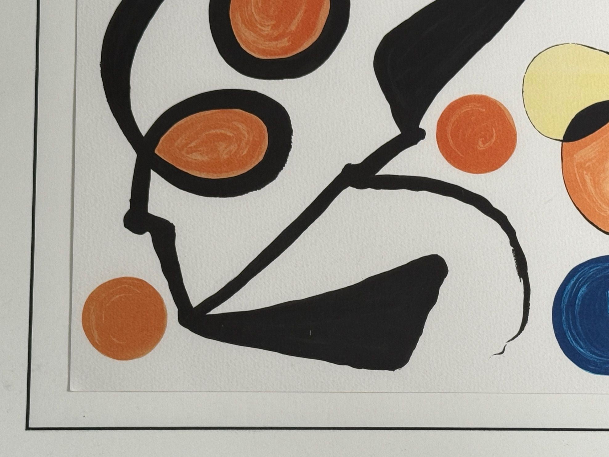 Alexander Calder, "Spring Carnival" Authentic Lithograph, 1969