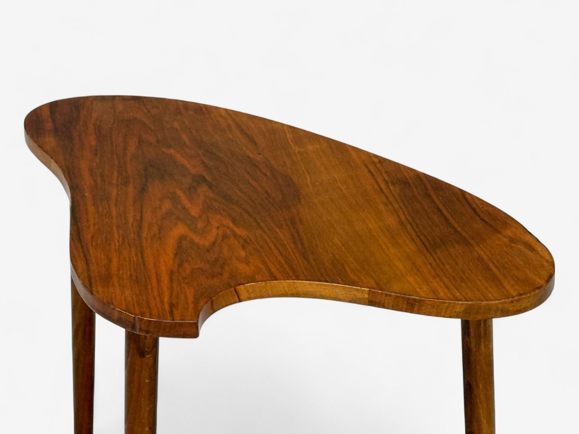 Danish Modern, Teak, Organic Form Side Table, Denmark, 1950s