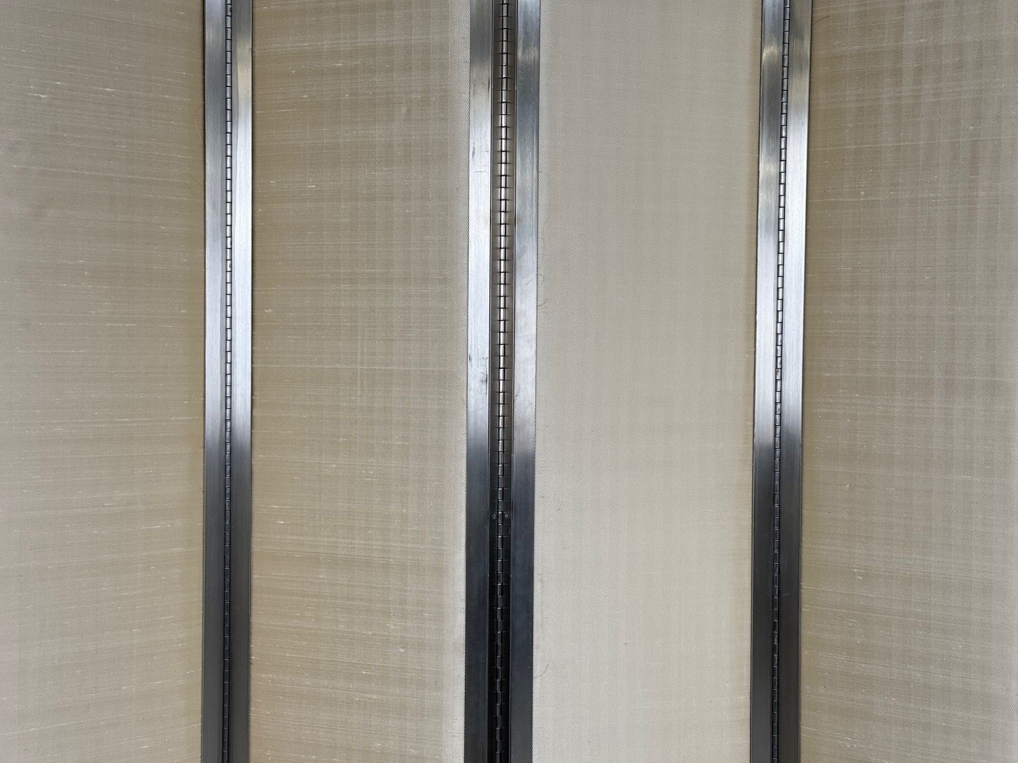 Mark Hampton, Steel, Fabric, Modern Room Dividers, USA c. 1980s