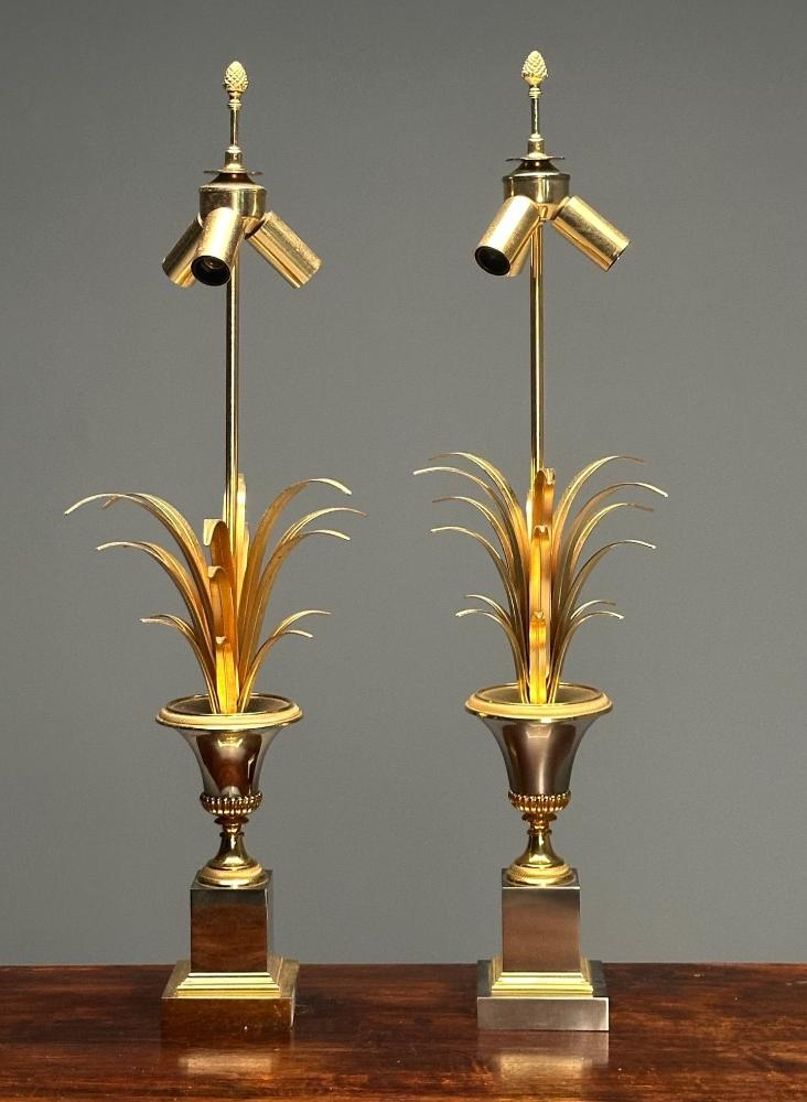 Maison Charles Attr, Hollywood Regency, French Table Lamps, France, 1950s